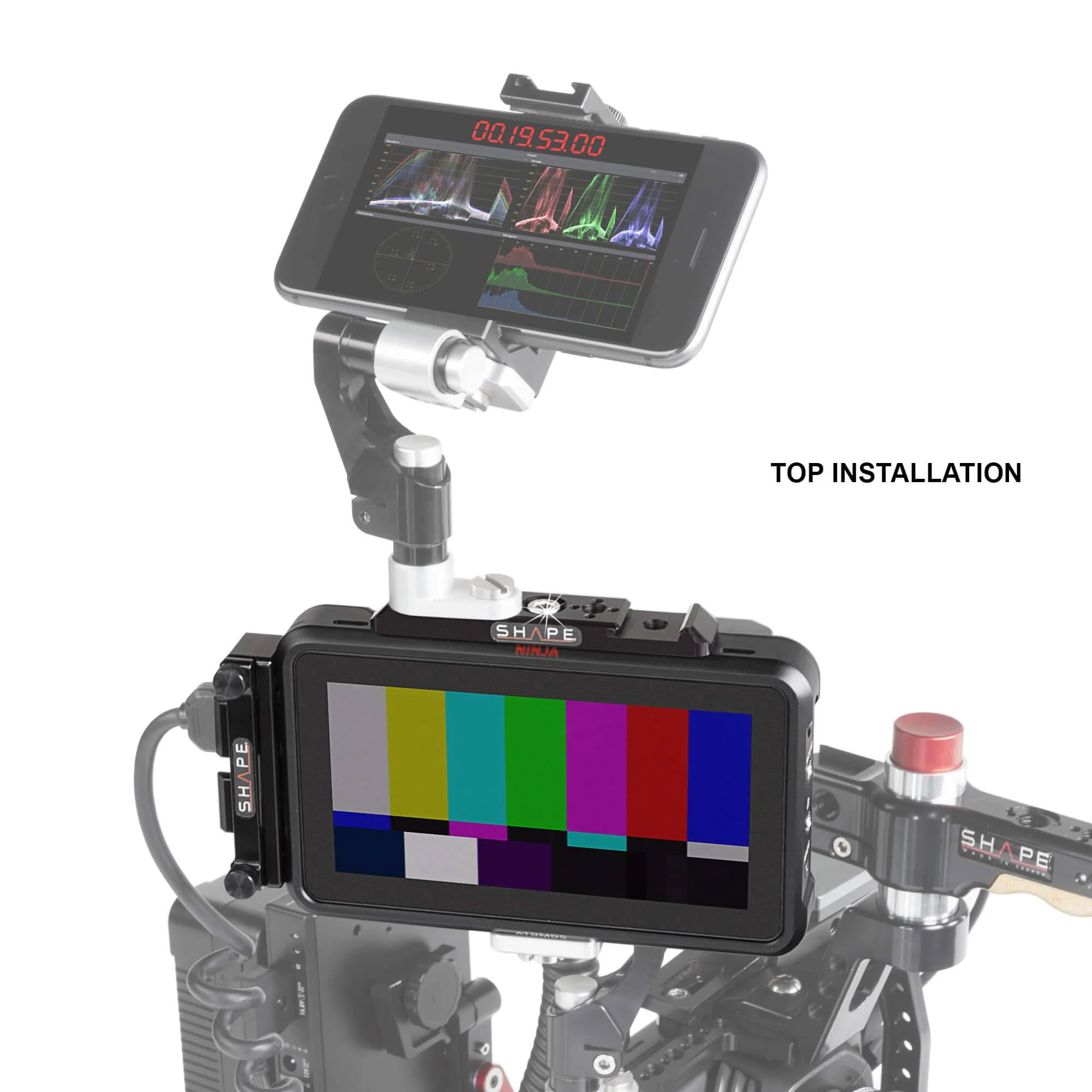 SHAPE Top Plate for Atomos Ninja - 2