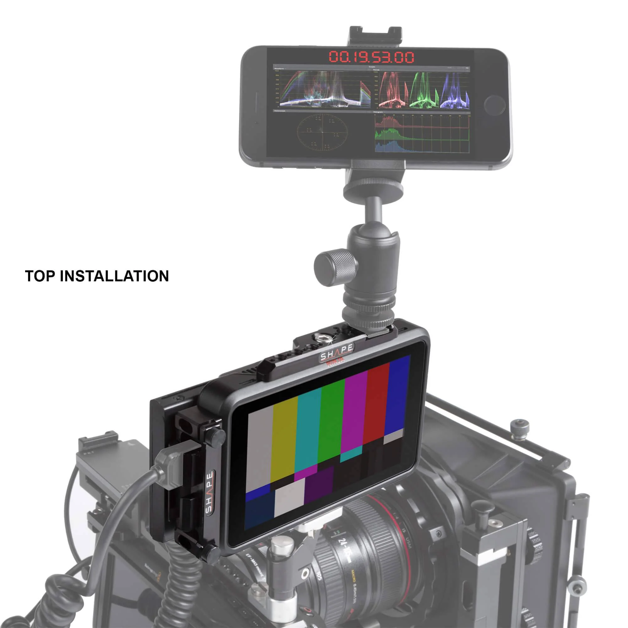 SHAPE Top Plate for Atomos Ninja - 8