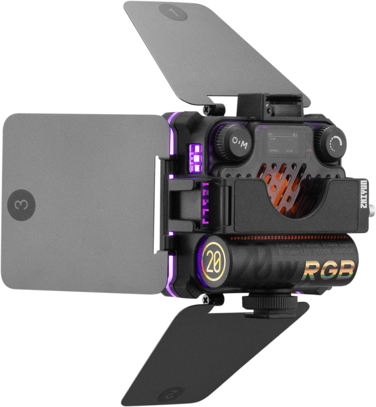 Zhiyun LED Fiveray M20C (RGB) Combo Pocket Light - 8