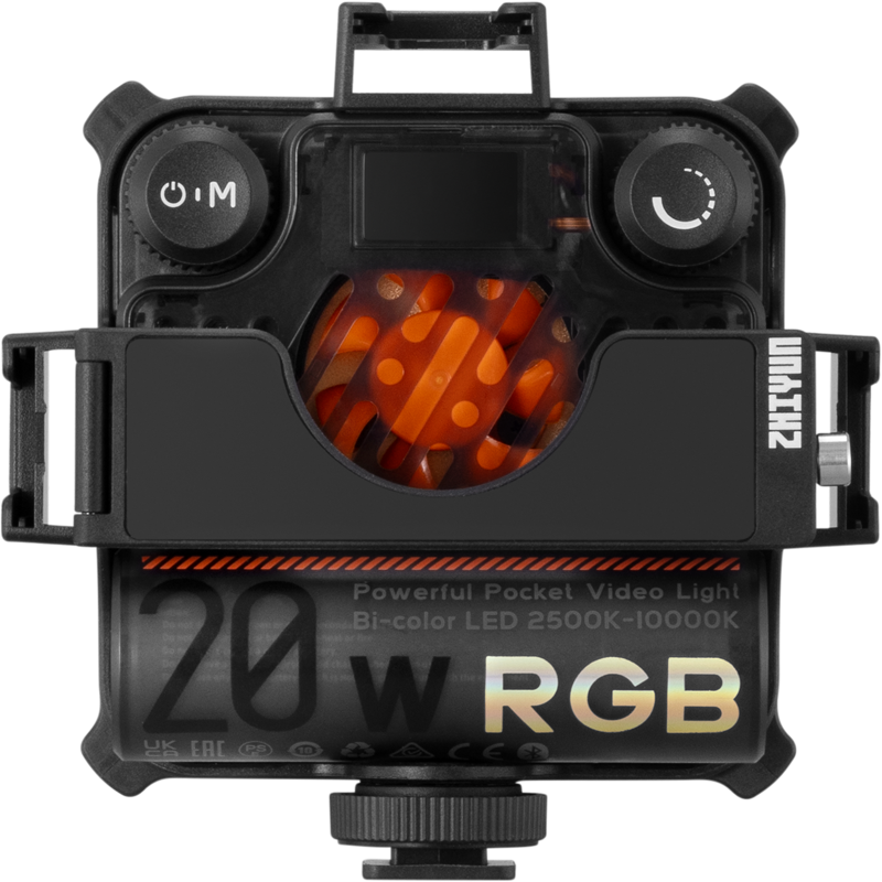 Zhiyun LED Fiveray M20C (RGB) Combo Pocket Light - 11