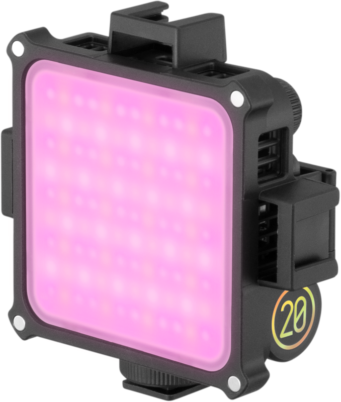 Zhiyun LED Fiveray M20C (RGB) Combo Pocket Light - 12