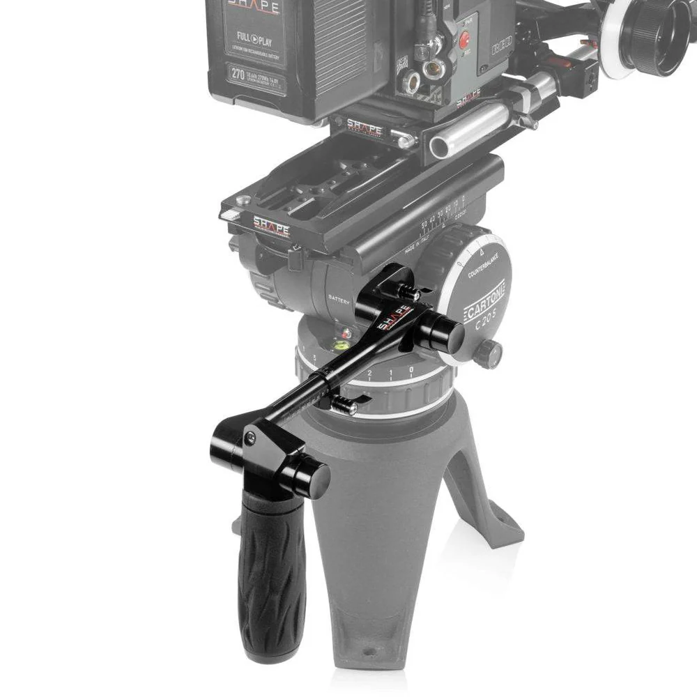 SHAPE Tripod Pan Handle Telescopic Push-Button for Cartoni - 2