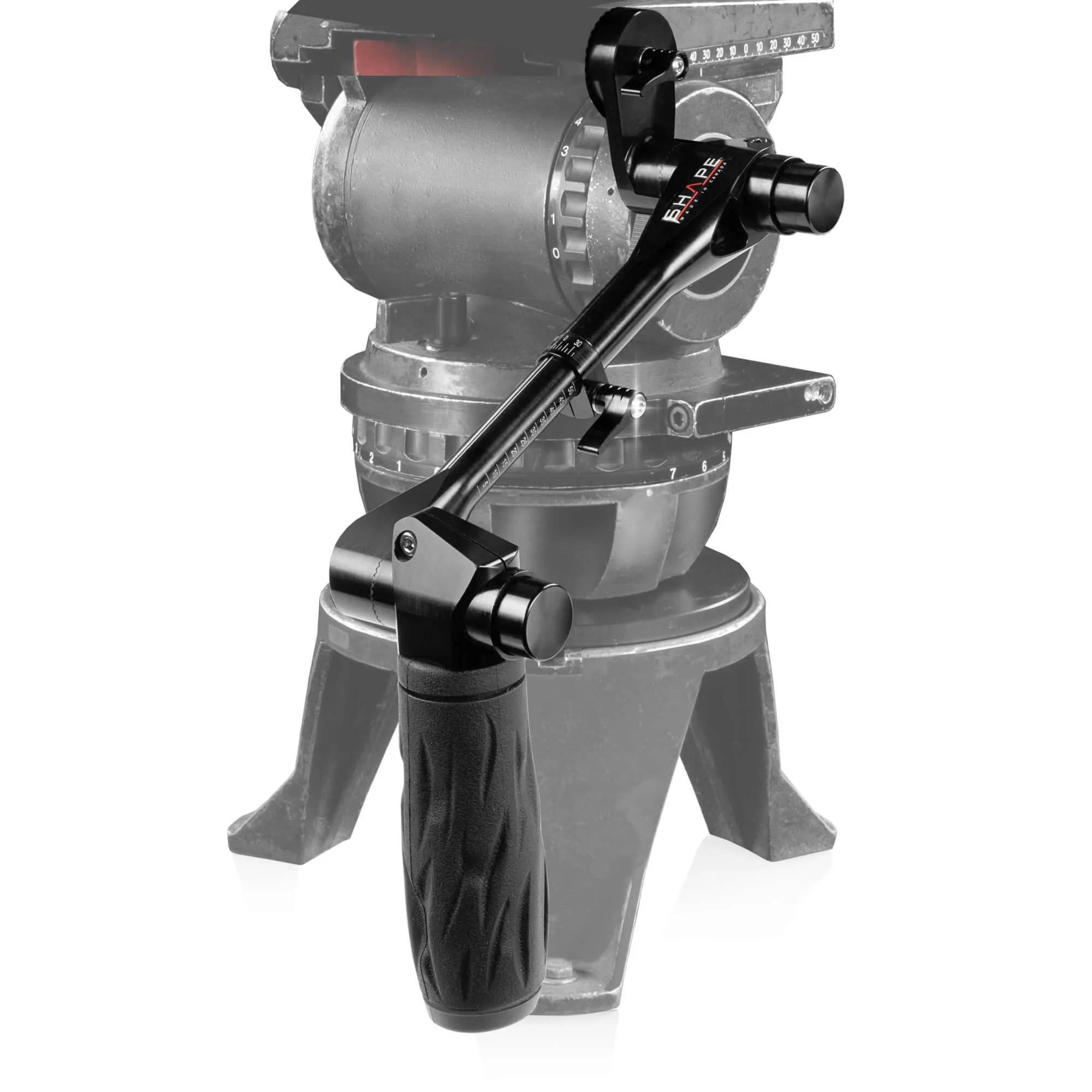 SHAPE Tripod Pan Handle Telescopic Push-Button for Sachtler - 2