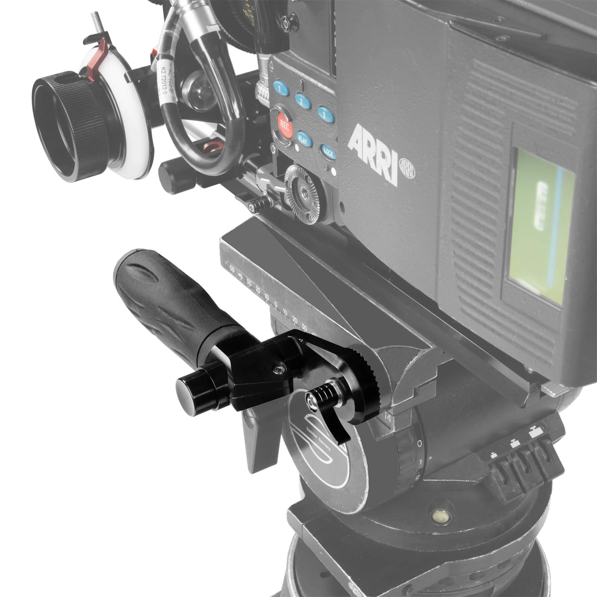 SHAPE Tripod Pan Handle Telescopic Push-Button for Sachtler - 4