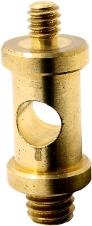 Kupo KS-014R Round Stud with 3/8"""" -16 Male and 1/4-20 Male