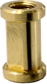 Kupo KS-015R Round Stud with 3/8"""" -16 Female and 1/4"""" -20 Female