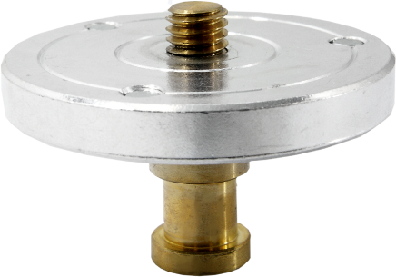 Kupo KS-023 3/8""""-16 Threaded Mounting Plate with Baby 5/8"""" (16mm) Stud