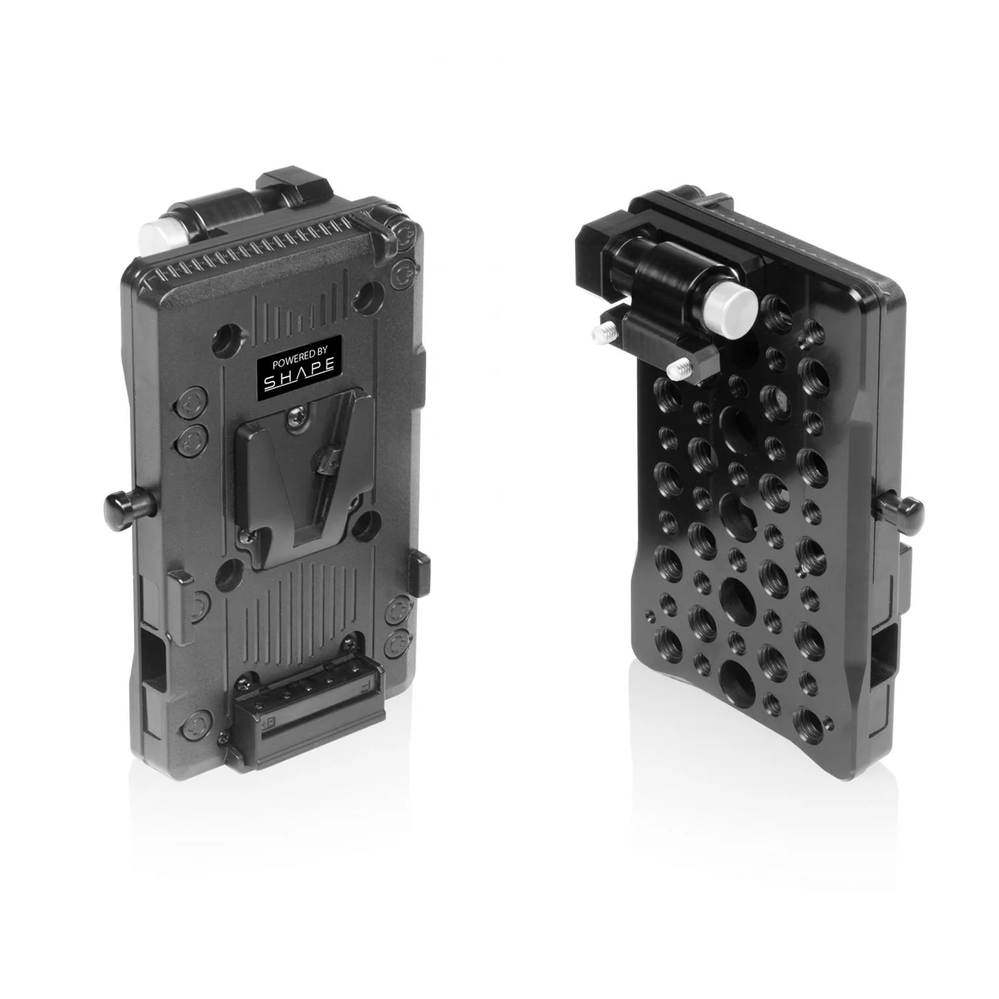 SHAPE Pivoting Battery Plate for Shogun 7 Monitor Cage (V-Mount)