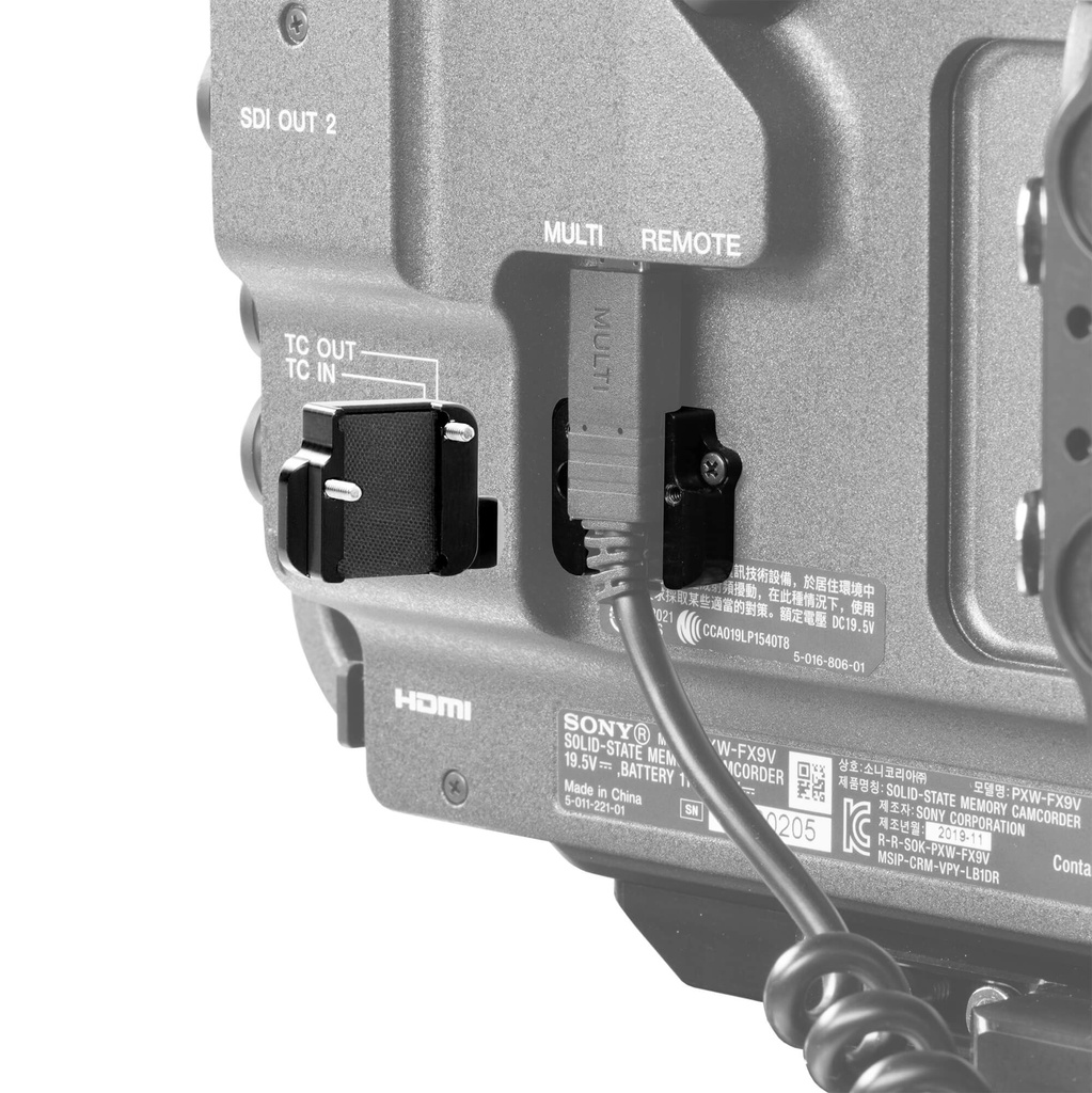 SHAPE cable clamp for Sony FX9 remote handle - 3