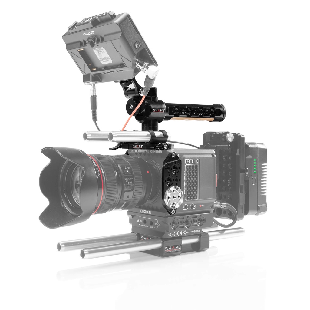 SHAPE camera cage with top handle for RED Komodo - 5
