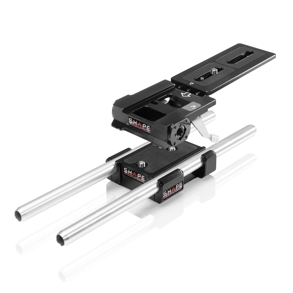 SHAPE full camera cage with 15 mm LW rod system for RED Komodo - 3