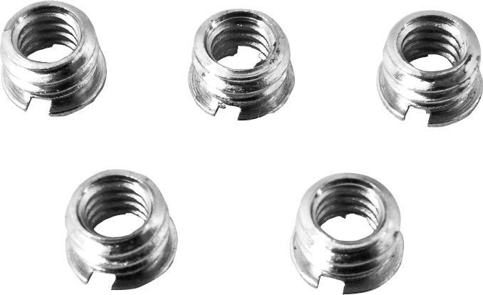 Kupo KS-053 3/8""""-16 Female to 1/4""""-20 Female Adapter Set of 5