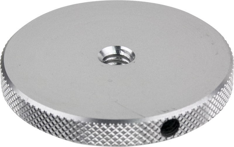 Kupo KS-068 Round Knurled Flange Disc 1.77"""" with 1/4""""-20 Female