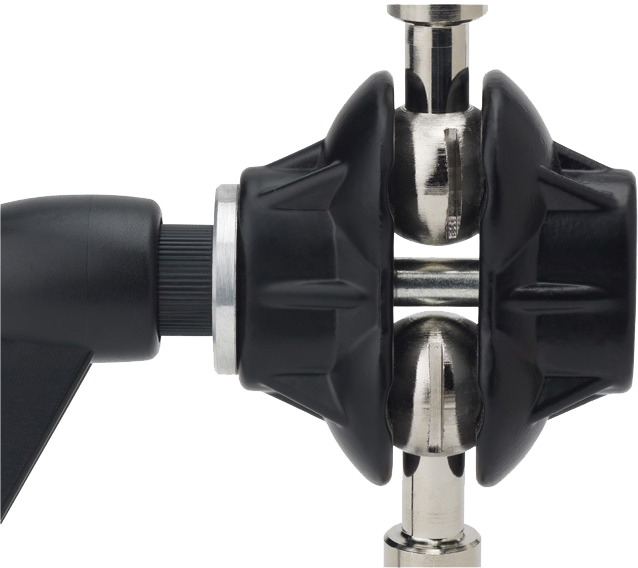 Kupo KS-103 Double Ball Joint Adapter with Dual 5/8"""" (16mm) Studs - 2