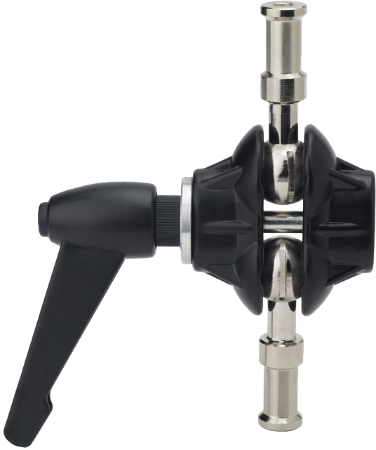 Kupo KS-103 Double Ball Joint Adapter with Dual 5/8"""" (16mm) Studs