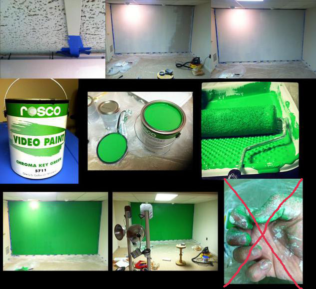 Rosco Chroma Key Paint Blue Rosco 3,8 litre - 3