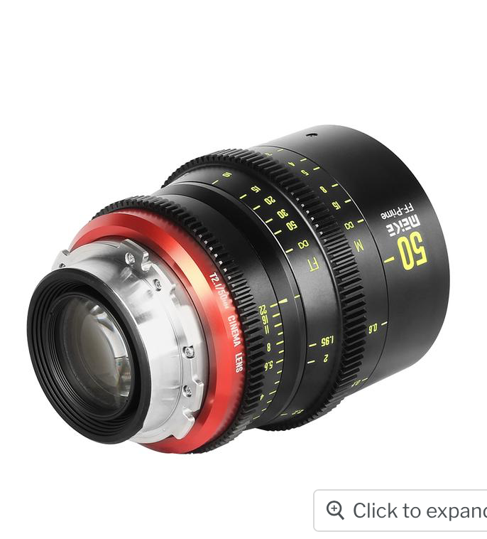 Meike 50mm T2 1 Full Frame Prime Cine Lens Ef Voosestore