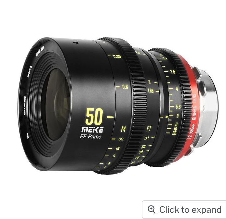 Meike 50mm T2 1 Full Frame Prime Cine Lens Ef Voosestore