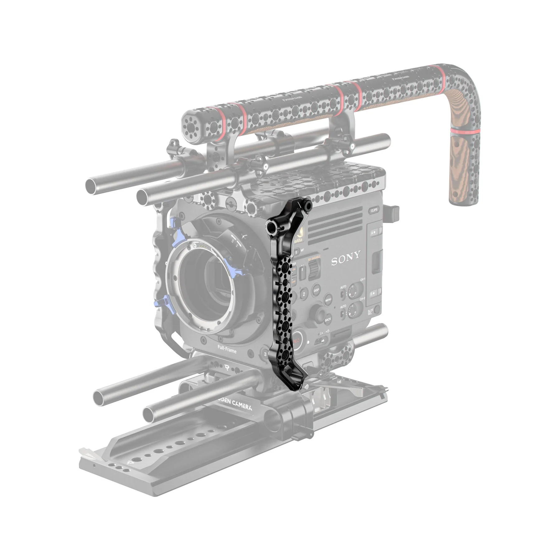 Wooden Camera Left Side Rail (Sony BURANO)