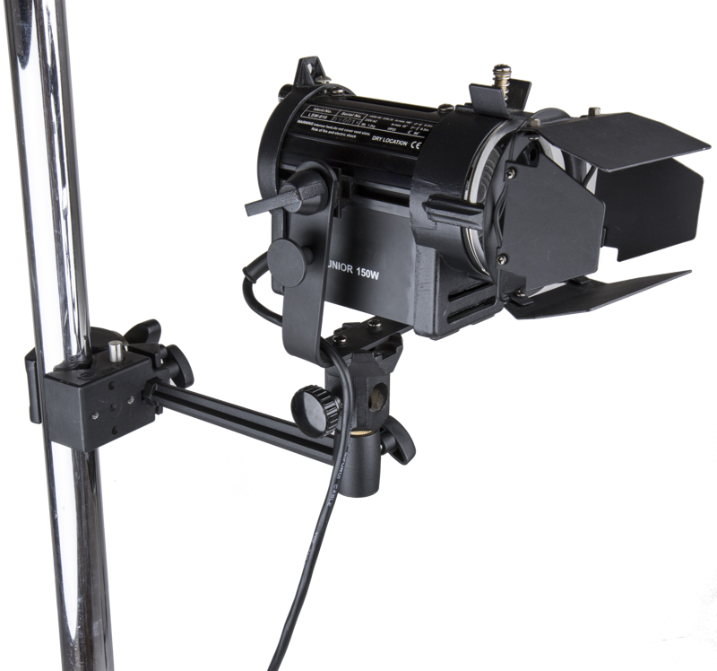 Kupo KS-195 6in Extension Arm with Universal Adapter Spigot - 3