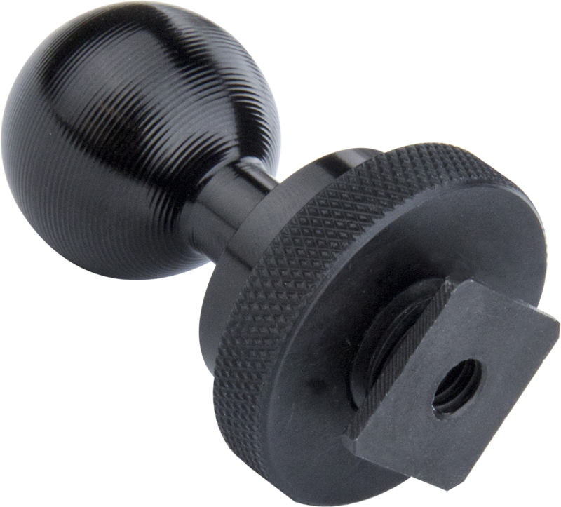 Kupo KS-407 Super Knuckle Ball With Cold Shoe Adapter - 2
