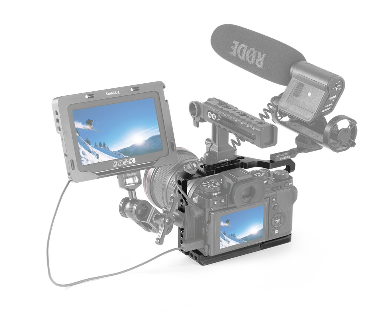 SmallRig Cage for Fujifilm X-T2 and X-T3 Camera 2228 - 6