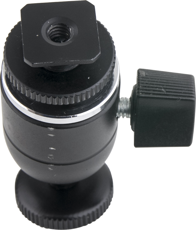 Kupo KS-CB03 Mini Ball Head with Hot Shoe Adapter - 2