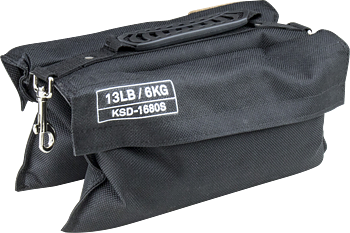 Kupo KSD-1680S Hook and Loop Refillable Sandbag 6kg - Empty