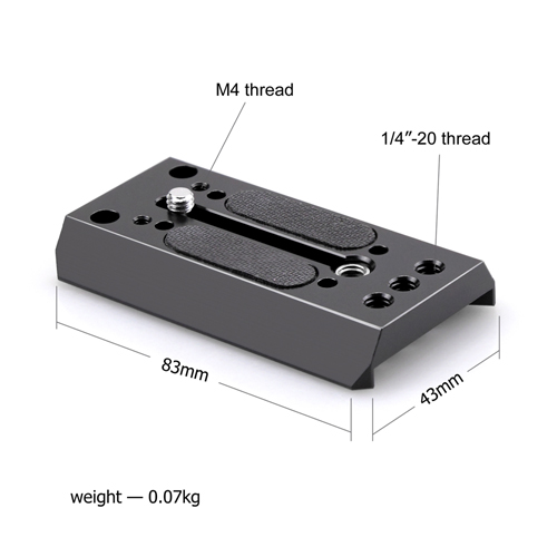 Smallrig Dovetail Quick Manfrotto compatible 1280 2006 - 4
