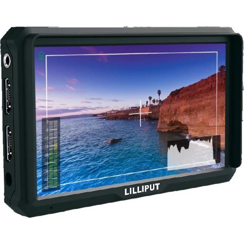LILLIPUT A5 HDMI IPS 1920x1080 Kamera Feld Monitor F970 LP-E6+LP-E6 Batterie 