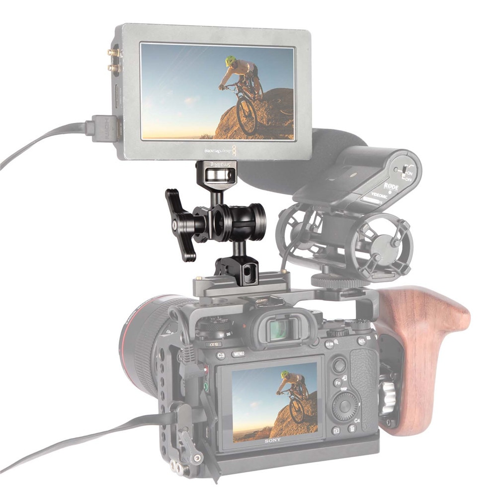 SmallRig Articulating Arm with Screw Ballhead and NATO Clamp Ballhead 2071 - 2