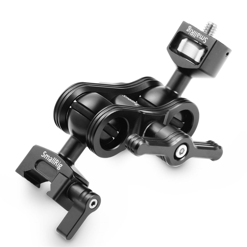 SmallRig Articulating Arm with Screw Ballhead and NATO Clamp Ballhead 2071 - 3