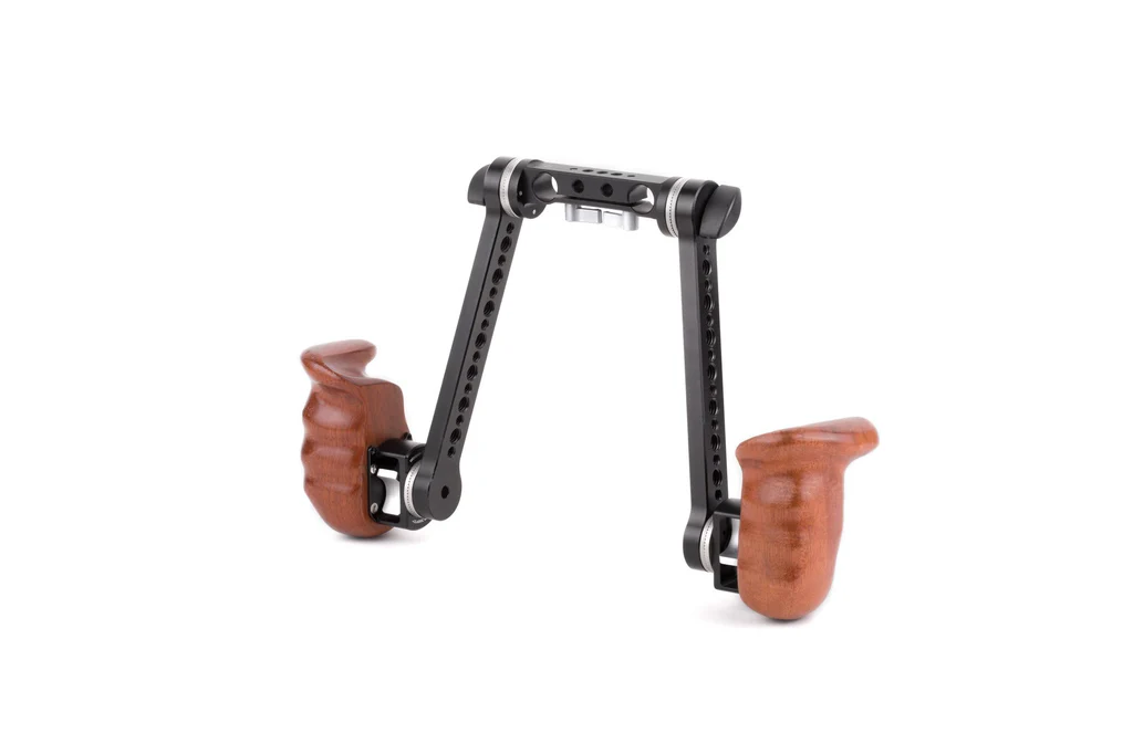 Wooden Camera Rosette Handle Kit (Rubber) - 4