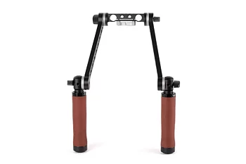 Wooden Camera Rosette Handle Kit (Rubber)