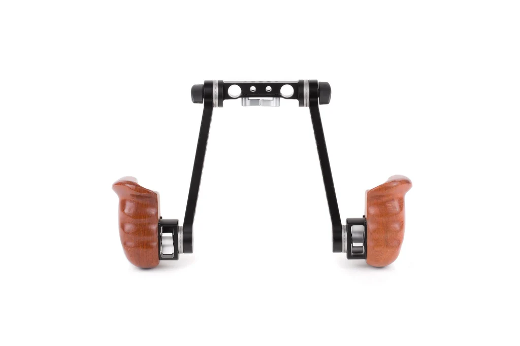 Wooden Camera Rosette Handle Kit (Rubber) - 5