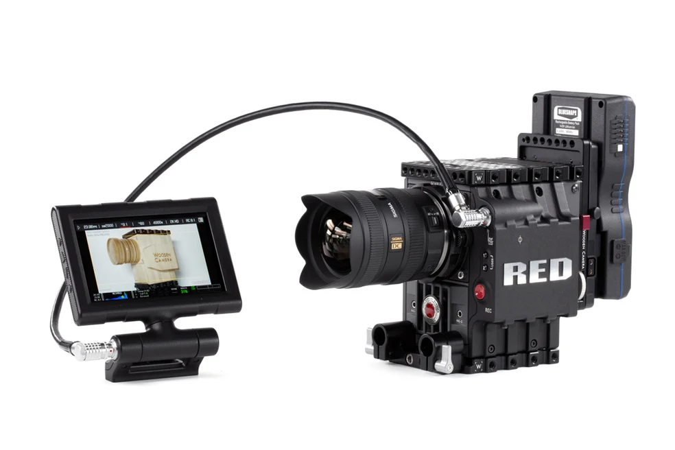 Wooden Camera LCD/EVF Cable (RED, R/R, 24") - 2