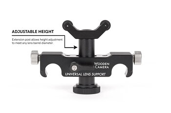 Wooden Camera Universal Lens Support (15mm LW)