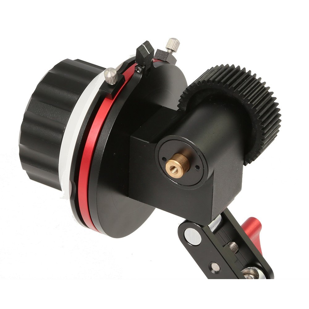 CAME-TV FF-01 Follow Focus System with A/B Hard Stops for 15mm Rod  - 7