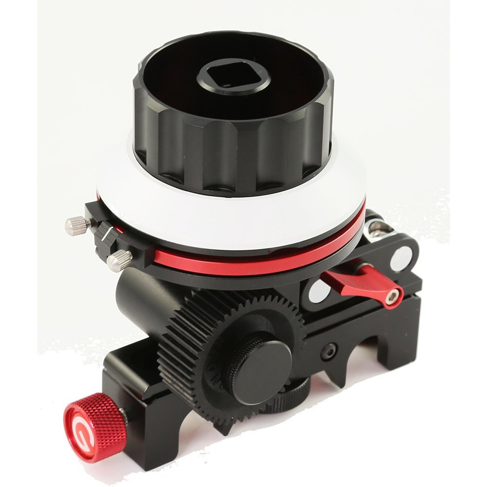 CAME-TV FF-01 Follow Focus System with A/B Hard Stops for 15mm Rod  - 2