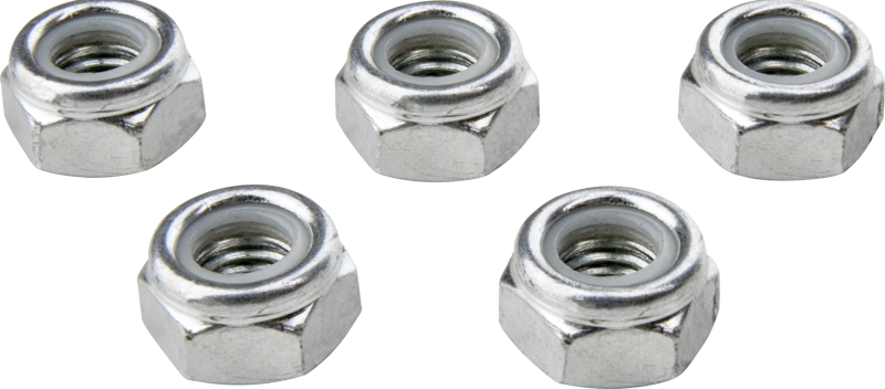 Kupo KS-176 3/8""""-16 Hexagon Nylon Locking Nut set of 5 – för filmskapare