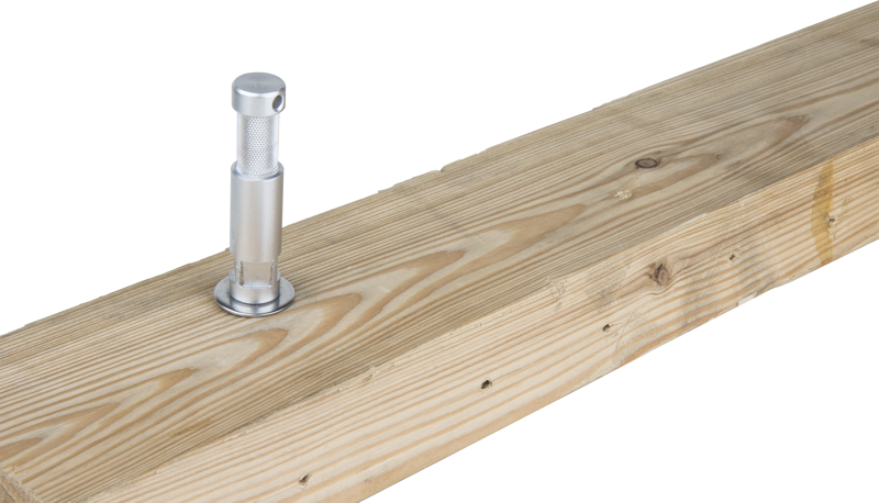 Kupo KS-286 5/8"""" 16mm Baby Pin with wood screw - 4