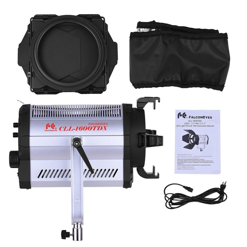 LED Fresnel CLL-1600TDX Dmx Falcon Eyes Bi-Color - 5