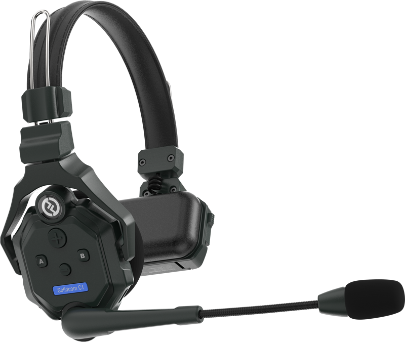 Solidcom C1 Full Duplex Wireless Intercom System with 2 headsets - 5