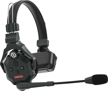 Solidcom C1 Full Duplex Wireless Intercom System Med  4 headsets