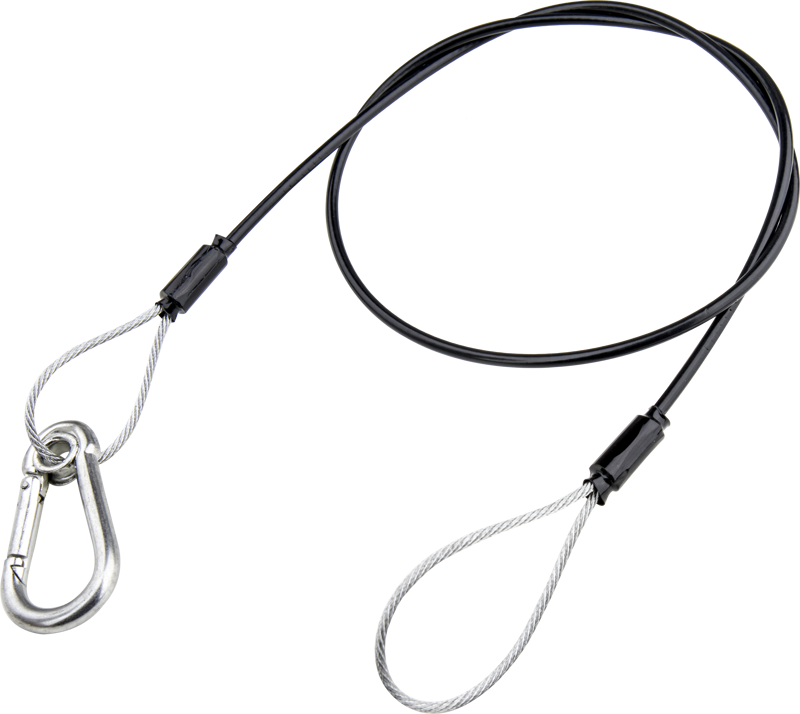 Kupo SW-02 70 cm long  Safety Wire - 2.0mm Diameter  PVC jacket – för filmskapare