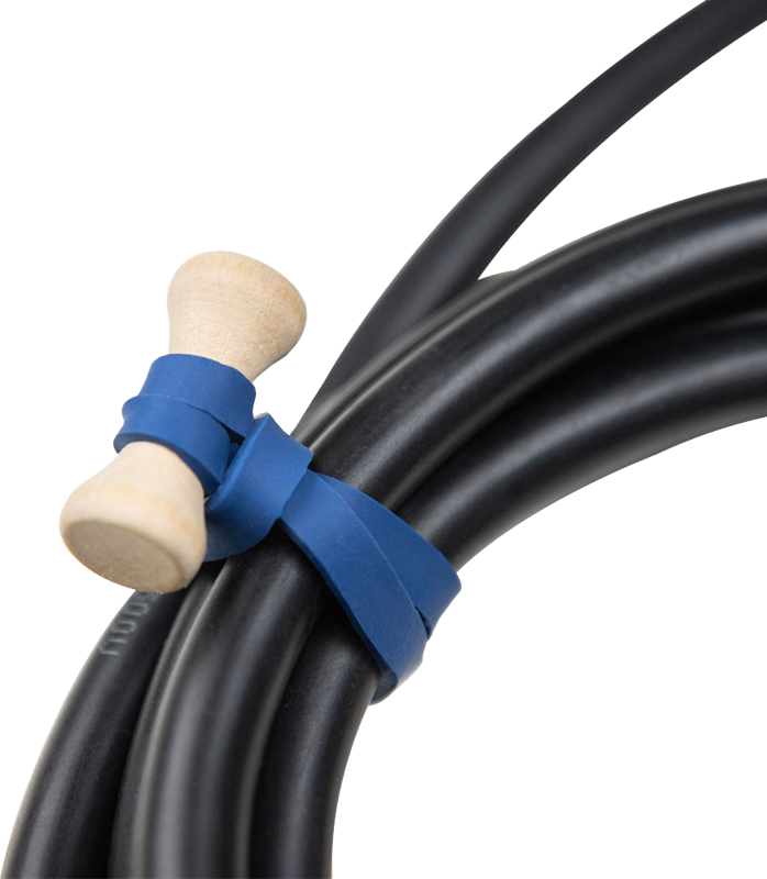 Kupo Elastic Cable tie 5"""" -10pcs Mixed color - 3