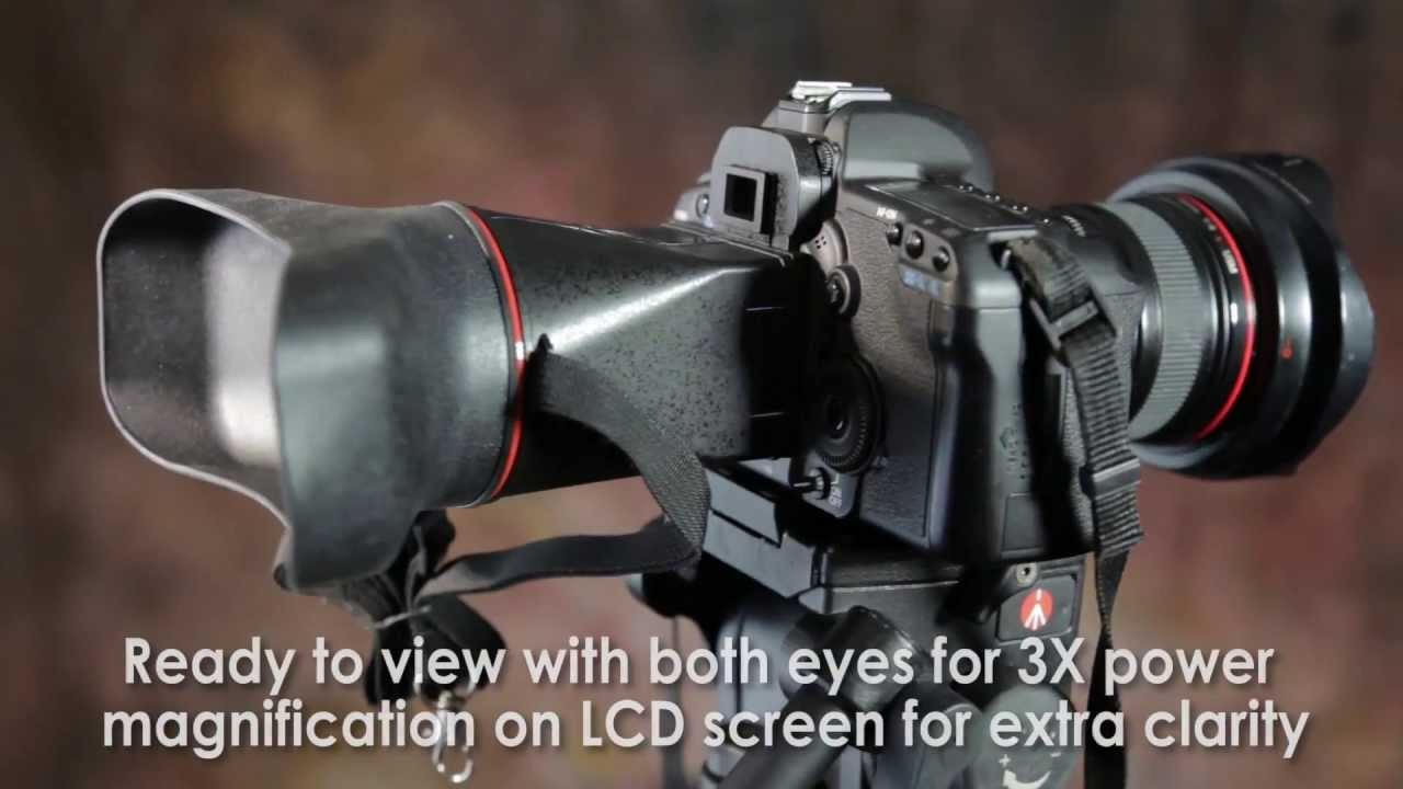 Dual Eye Displaylupe LCD Magnifier CN-278 Canon Mark III - 8