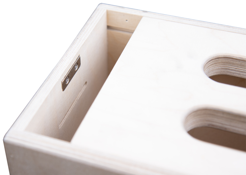 Kupo KAB-61K Apple Box 6 in 1 Nesting set Kupo Pancake, Quarter, Half & Full - 2
