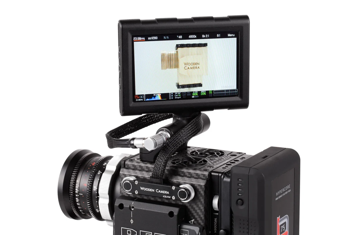 Wooden Camera RED Male Pogo to Male 16pin LCD/EVF Cbl. (12", DSMC2) - 3