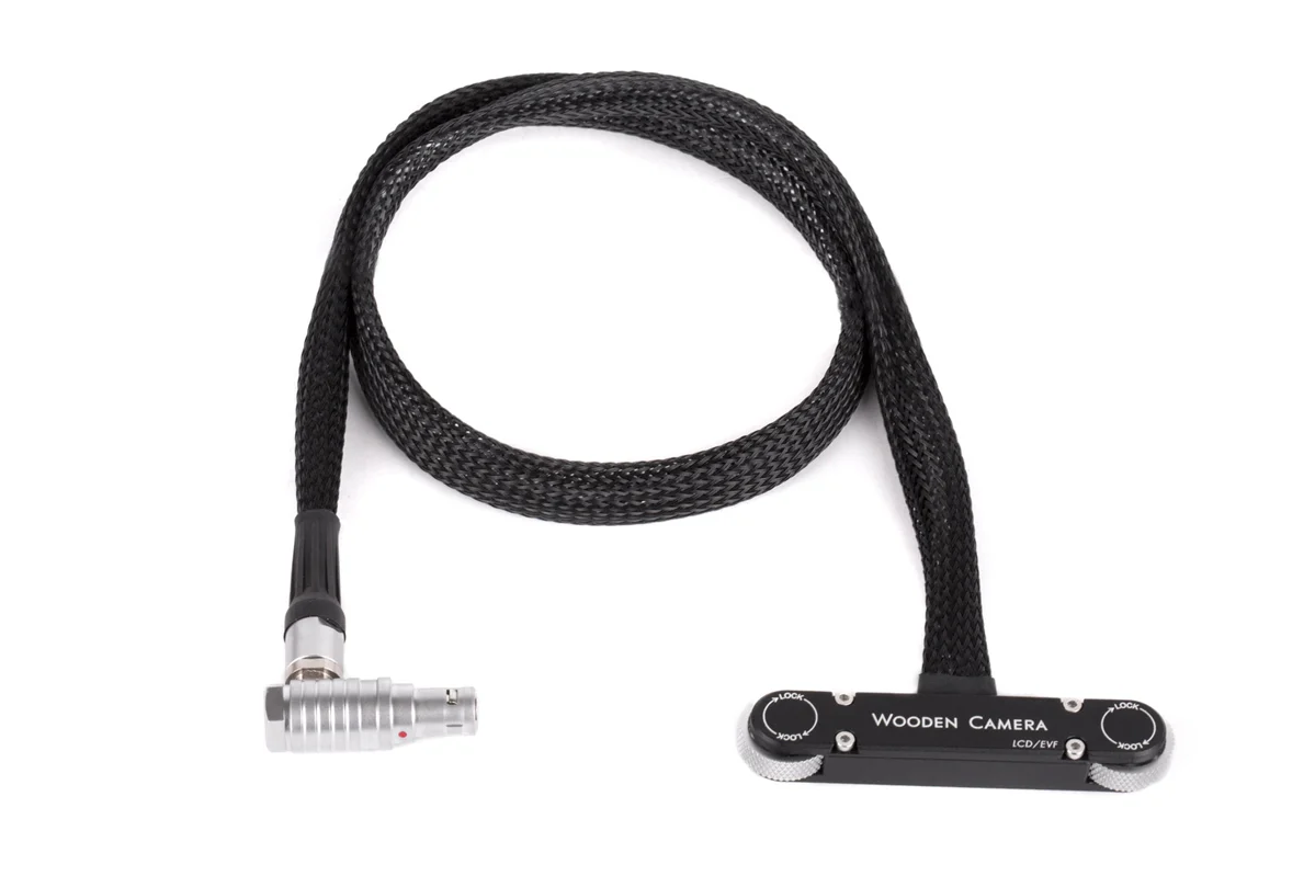 Wooden Camera RED Male Pogo to Male 16pin LCD/EVF Cbl. (24", DSMC2)